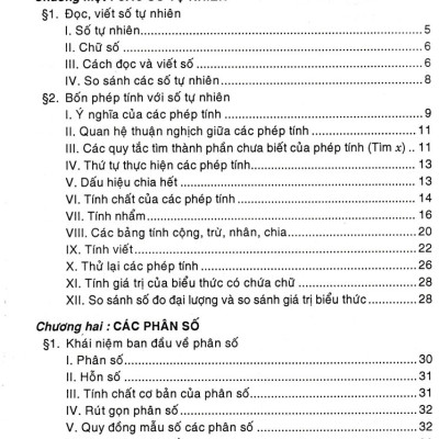 Tóm Tắt Kiến Thức Toán Tiểu Học (Dùng Chung Cho Các Bộ SGK Hiện Hành) 
