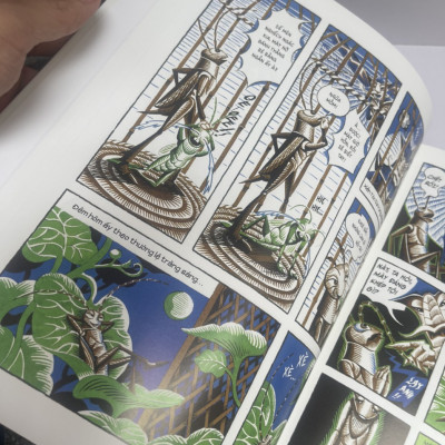 [bản comic của Tạ Huy Long] DẾ MÈN PHIÊU LƯU KÝ – bìa cứng in màu - NXB Kim Đồng
