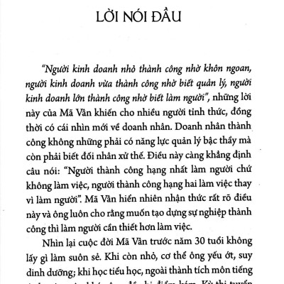 Đạo Xử Thế Của Mã Vân Jack Ma (Tái Bản)