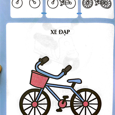 Bộ Sách Em Tập Vẽ Và Tô Màu (Túi 8 Cuốn)