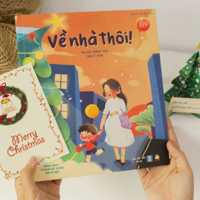 Sách Thiếu Nhi - Cuốn Về Nhà Thôi - Truyện Kể Trước Khi Ngủ Cho Bé 0-3 4-6 Tuổi