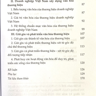 Văn Hoá Thương Hiệu Nguồn Lực Nội Sinh Của Doanh Nghiệp Việt Nam
