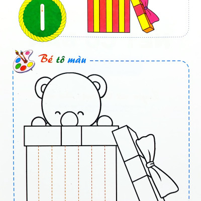 Bé Chuẩn Bị Vào Lớp Một - Vở Tập Tô Nét Cơ Bản (Dành Cho Trẻ 5-6 Tuổi)