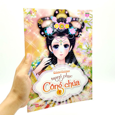 Dán Hình Trang Phục Công Chúa 5 - Công Chúa Hiền Thục
