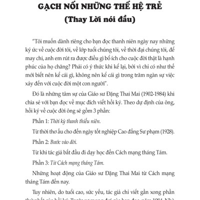 Đặng Thai Mai Hồi Ký