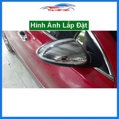Ốp gương Cerato, K3 2019-2020-2021-2022 mạ crom bảo vệ chống trầy trang trí làm đẹp xe