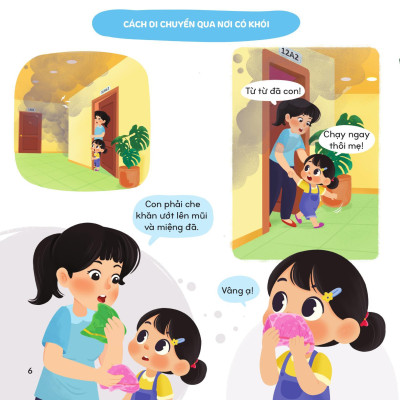 Sách - Bé Giỏi Như Chú Lính Cứu Hỏa - Các Kỹ Năng Chữa Cháy Và Thoát Nạn