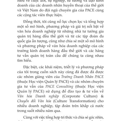 Quản Trị Bằng Văn Hóa - Cách Thức Kiến Tạo Và Tái Tạo Văn Hóa Tổ Chức