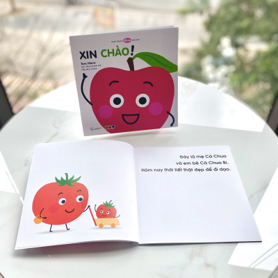 Truyện Ehon bé 1-2-3 tuổi - Xin chào!