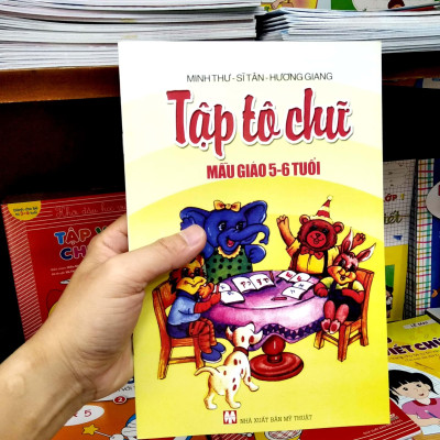 Tập Tô Chữ Mẫu Giáo 5 - 6 Tuổi