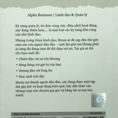 Dám lãnh đạo - Brené Brown