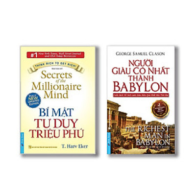 Sách - Combo 2 Cuốn: Bí Mật Tư Duy Triệu Phú + Người Giàu Có Nhất Thành Babylon