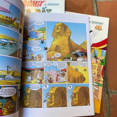 [COMBO 8 TẬP] -  NHỮNG CUỘC PHIÊU LƯU CỦA ASTERIX - IN MÀU TOÀN BỘ - NXB KIM ĐỒNG -