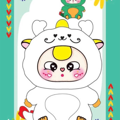 Combo Bé Tô Màu Cinnamoroll + Bé Tô Màu Baby Three (Bộ 4 Cuốn) - HA