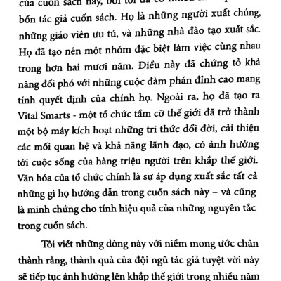 Nghệ Thuật Đàm Phán Đỉnh Cao
