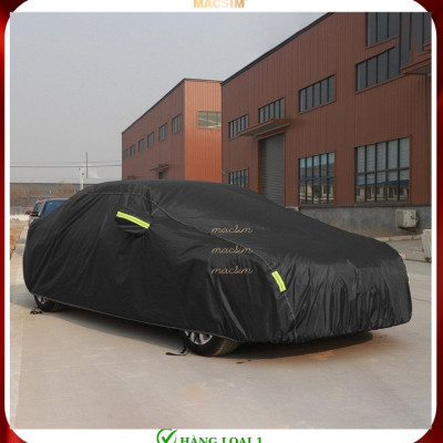 Bạt phủ ô tô Mercedes-Benz GLA màu đen thương hiệu MACSIM - bạt phủ trong nhà và ngoài trời