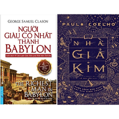 Combo 2Q: Người Giàu Có Nhất Thành Babylon + Nhà Giả Kim (Top Sách Bán Chạy Nhất Mọi Thời Đại)