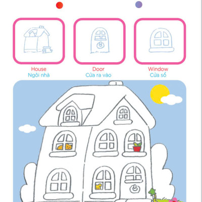Sách - Sticker And Color - Tô Màu Và Bóc Dán - ndbooks