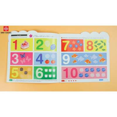 200 Miếng Bóc Dán Thông Minh - Phát Triển Chỉ Số Thông Minh IQ (2-6 Tuổi) - Tái Bản 2018