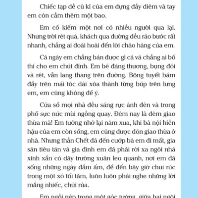 Sách - Truyện Cổ Tích Thế Giới Hay Nhất - Cô Bé Bán Diêm - ndbooks
