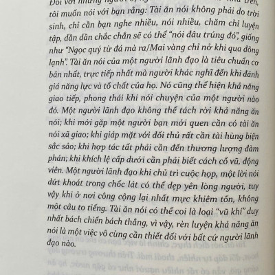 Tứ Thư Lãnh Đạo - Thuật Dụng Ngôn
