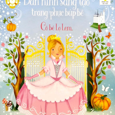 Sticker Dolly Dressing - Dán Hình Sáng Tạo Trang Phục Búp Bê - Cô Bé Lọ Lem