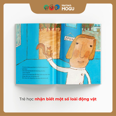 Truyện Ehon bé 3-4-5 tuổi - Chú thợ cắt tóc xoẹt xoẹt
