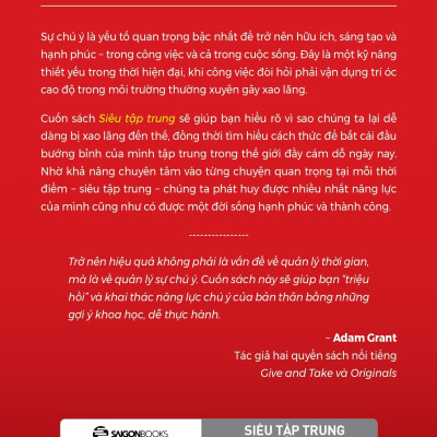 Siêu Tập Trung (Tái Bản)
