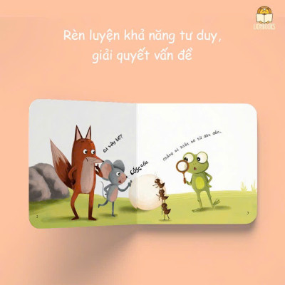 BỘ SÁCH KỶ LUẬT HẠNH PHÚC - SERIES SÁCH ĐỒNG HÀNH VỚI BA MẸ VIỆT NUÔI DƯỠNG THÁI ĐỘ SỐNG LẠC QUAN VÀ TÍCH CỰC CHO BÉ, Sách bồi cứng