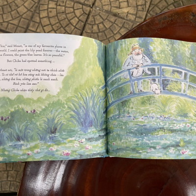 (Bìa cứng song ngữ Việt - Anh) Monet’s Cat – Nàng mèo của Monet - Lily Murray – Becky Cameron - Thái Hà dịch - NXB Thanh Niên – San Hô Books