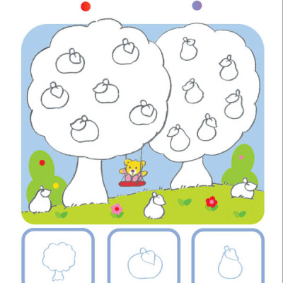 Sách - Sticker And Color - Tô Màu Và Bóc Dán - ndbooks