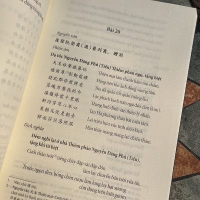 THƠ CHỮ HÁN NGUYỄN HÀM NINH - Nguyễn Thị Bích Đào – Nxb Tổng hợp Tp Hồ Chí Minh (bìa mềm)