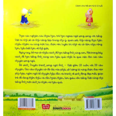 Nuôi Dưỡng Tâm Hồn - Truyện Tranh Song Ngữ Anh - Việt - Bé Sống Chân Thành Và Chan Hòa