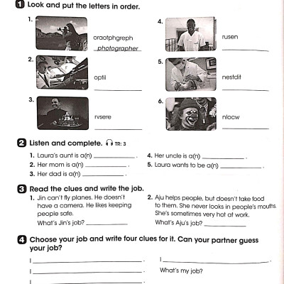 Look 4: Workbook With Online Practice