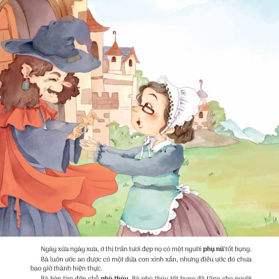 Truyện Cổ Tích Nổi Tiếng Song Ngữ Việt - Anh: Cô Bé Tí Hon - Thumbelina