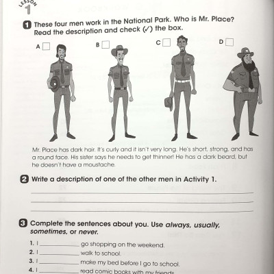 Look 4: Workbook With Online Practice