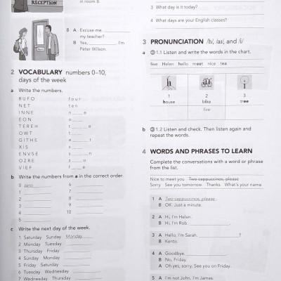 American English File 3th Edition Starter. Workbook Without Answer Key