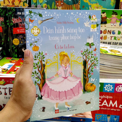 Sticker Dolly Dressing - Dán Hình Sáng Tạo Trang Phục Búp Bê - Cô Bé Lọ Lem