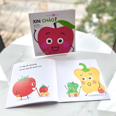 Truyện Ehon bé 1-2-3 tuổi - Xin chào!