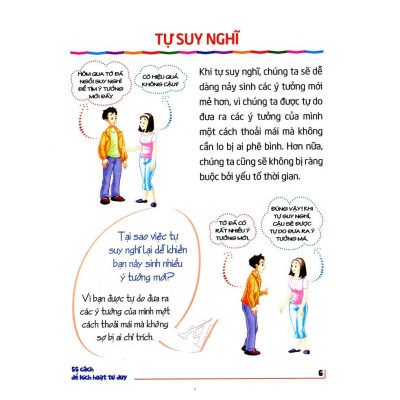 Tủ Sách Kĩ Năng Sống Dành Cho Học Sinh - 55 Cách Để Kích Hoạt Tư Duy - Bản Quyền