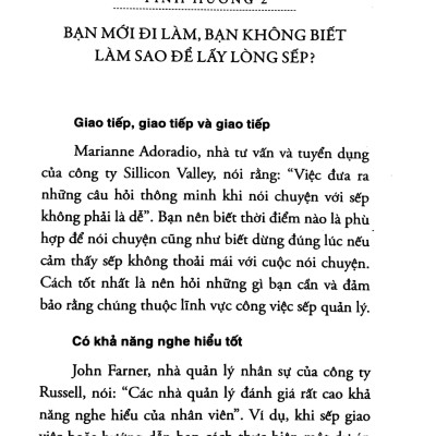 101 Mẹo Đối Phó Với Sếp