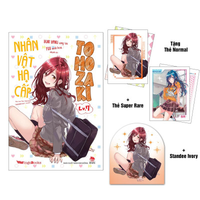 Nhân Vật Hạ Cấp Tomozaki - Tập 7 - Tặng Thẻ Normal + Thẻ Super Rare + Standee Ivory