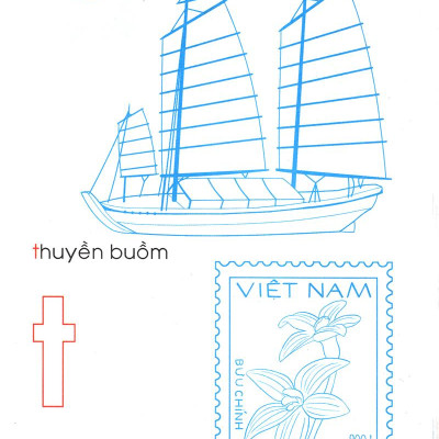 Tập Tô Mẫu Giáo - Chữ Cái - Quyển 3 (Dành Cho 4-5 Tuổi)