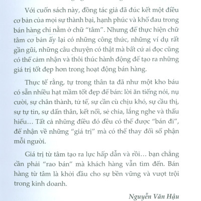 Trở Thành Thủ Lĩnh Bán Hàng - Bán Hàng Từ Tâm Nâng Tầm Thương Hiệu (Bìa cứng)