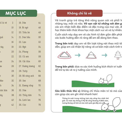 VẼ VẠN VẬT TỪ NHỮNG NÉT ĐƠN GIẢN - Vẽ cỏ cây hoa lá