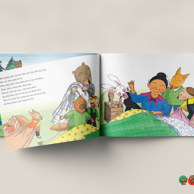 Truyện Ehon bé 3-4-5 tuổi - Leo núi