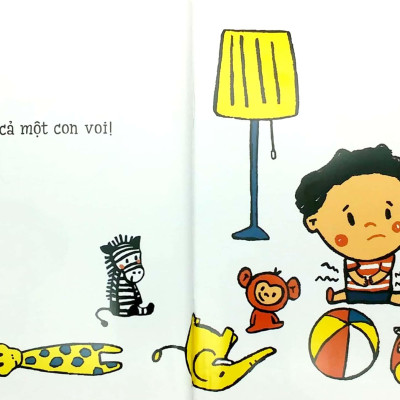 Ehon Bé Ngoan - Tớ Muốn Ăn Một Con Voi: Tớ Muốn Ăn Một Con Voi