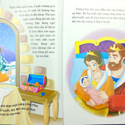 Nàng Bạch Tuyết Và Bảy Chú Lùn - Ngày Xửa Ngày Xưa (Tái Bản 2019)