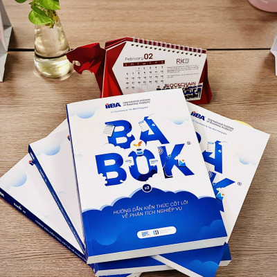 Combo 3 quyển sách không thể thiếu tại tủ sách BAC: Sổ tay Business Analyst - Sách Phát Triển Doanh Nghiệp & Sách Babok V3 Phiên Bản Tiếng Việt