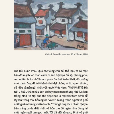 [Kèm tranh Bùi Xuân Phái – In màu] HỘI HỌA BÙI XUÂN PHÁI và TÔI - Trần Hậu Tuấn - NXB Trẻ (sách mới 2022)